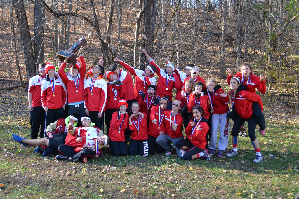 Yorkville Cross Country State Champs 2014