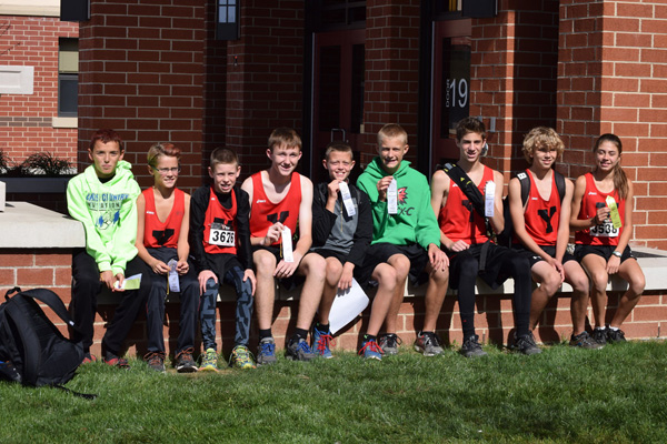 2015 Yorkville Middle School Cross Country State Qualifiers