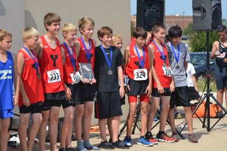 Yorkville Middle School Boys Belvidere Central Invite Champs