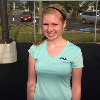 Kylie LaSanska - YMS Cross Country Team Captain