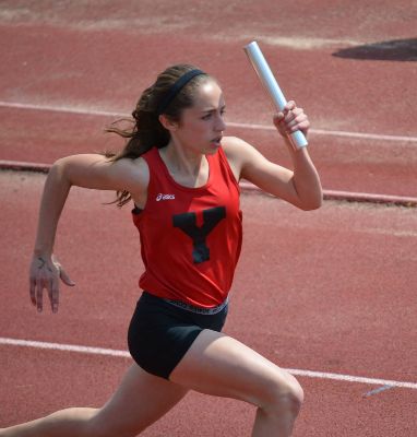 Yorkville Runner Jessica Race at IESA State Track