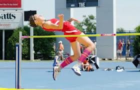 Yorkville's Rachel Augius @ ISHA State for High Jump