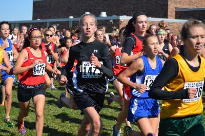 Kimberly Batdorf - Yorkville All-State Cross Country