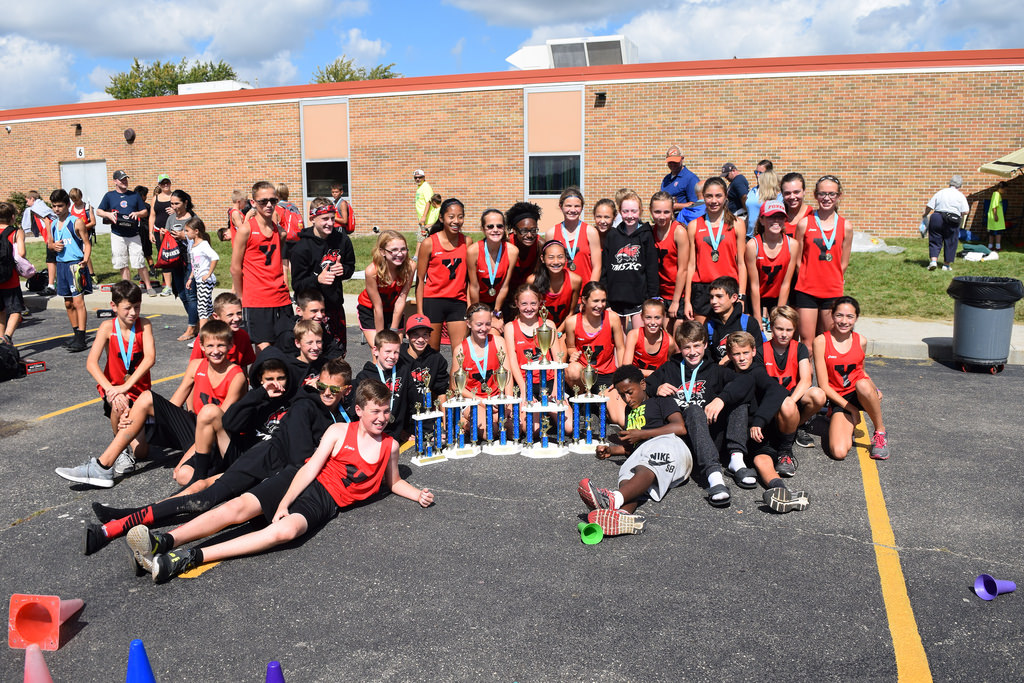 Yorkville Middle School Cross Country: Troy Invite Overall Champs 2016