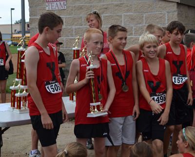 Yorkville JV Boys 2013 Fox Trot Invite Champs
